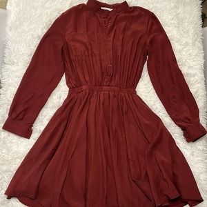 Skylar + Madison Maroon Dress Size Medium